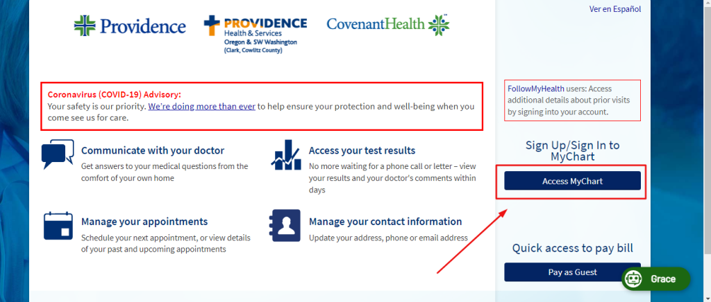 Providence Patient Portal