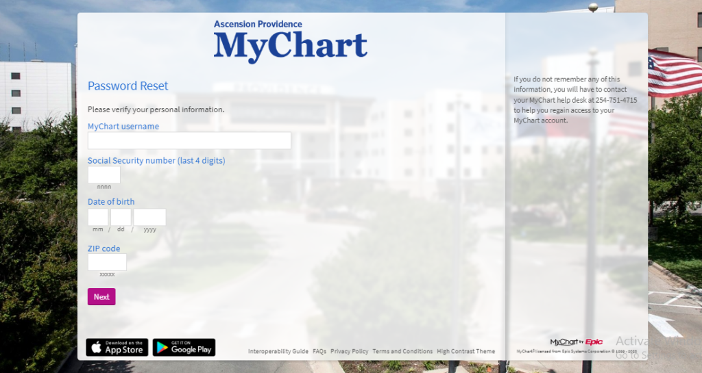 Ascension Providence Patient Portal